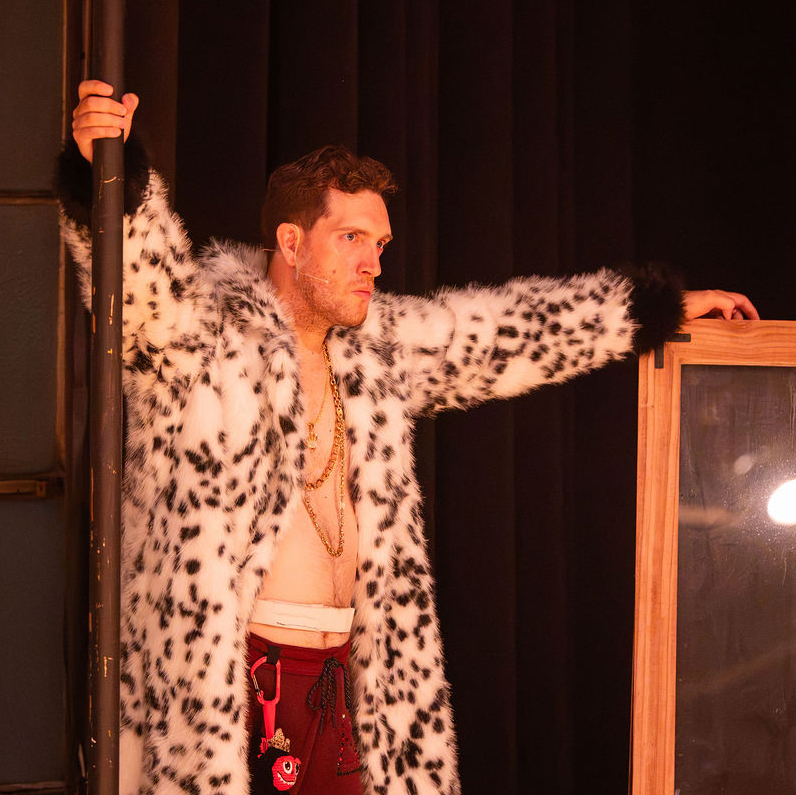 Dean Linnard as Edmund in King Lear