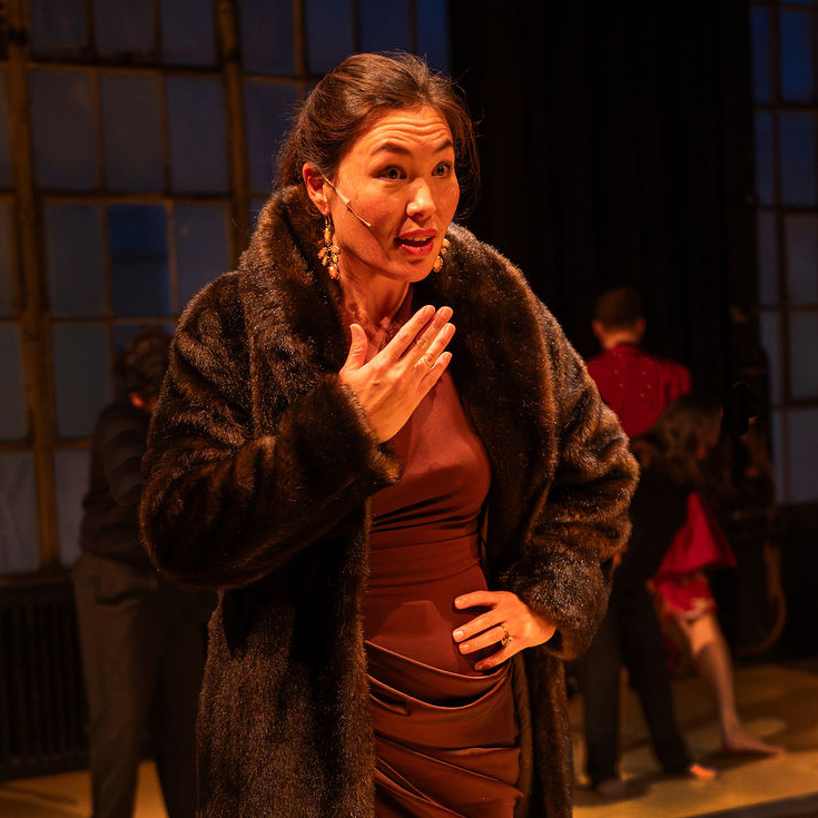 Sarah Kasuga as Goneril in King Lear
